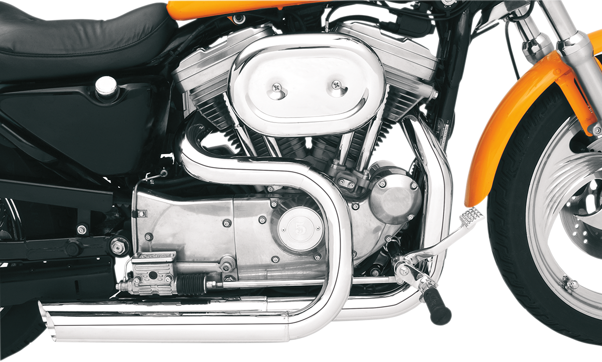 Bassani Chrome Heat Shields for Pro-Street Systems HS-XL-3215F
