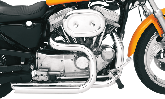 Bassani Chrome Heat Shields for Pro-Street Systems HS-XL-3215F