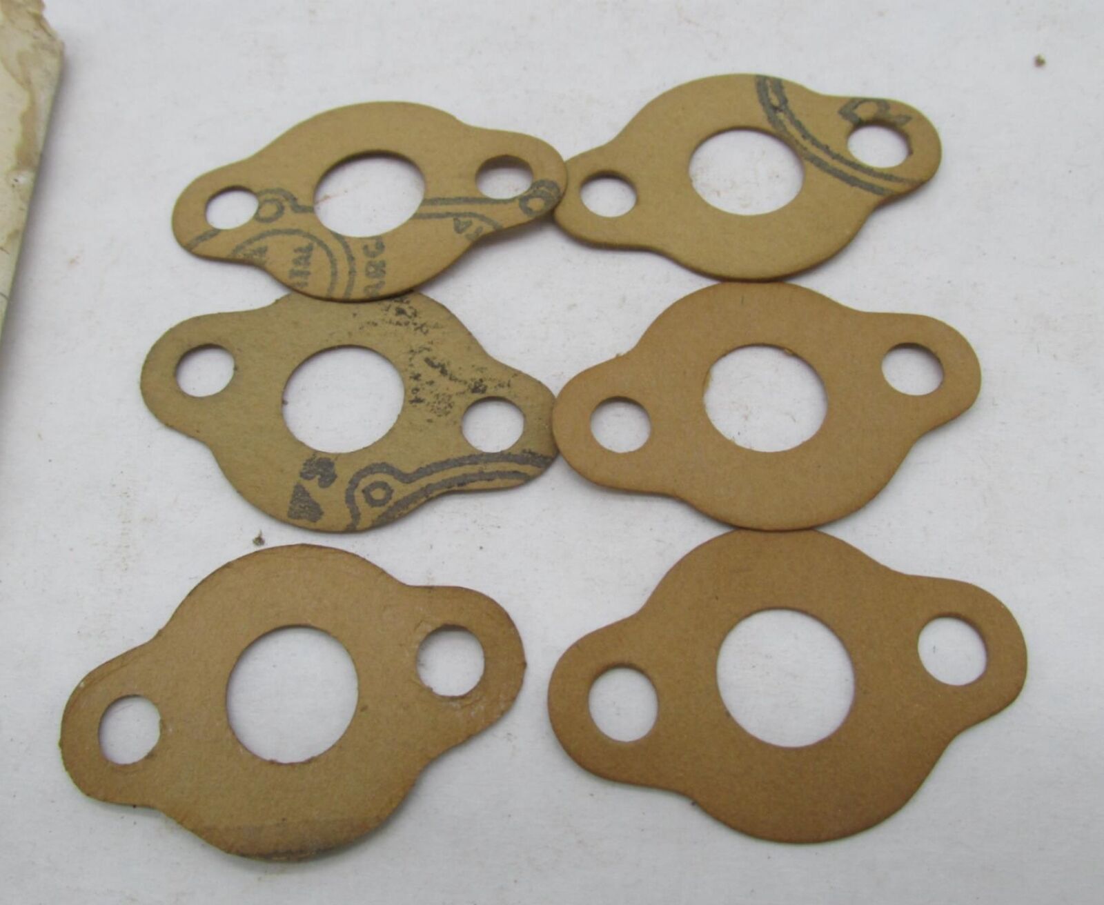 Lot of 6 Harley Aermacchi Rocker Arm Support Flange Cover Gaskets 17410-61P