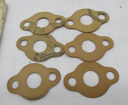 Lot of 6 Harley Aermacchi Rocker Arm Support Flange Cover Gaskets 17410-61P