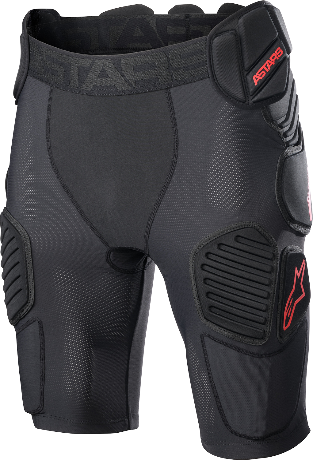 Alpinestars Bionic Pro Protection Shorts Black/Red 2XL 6507523-13-2X