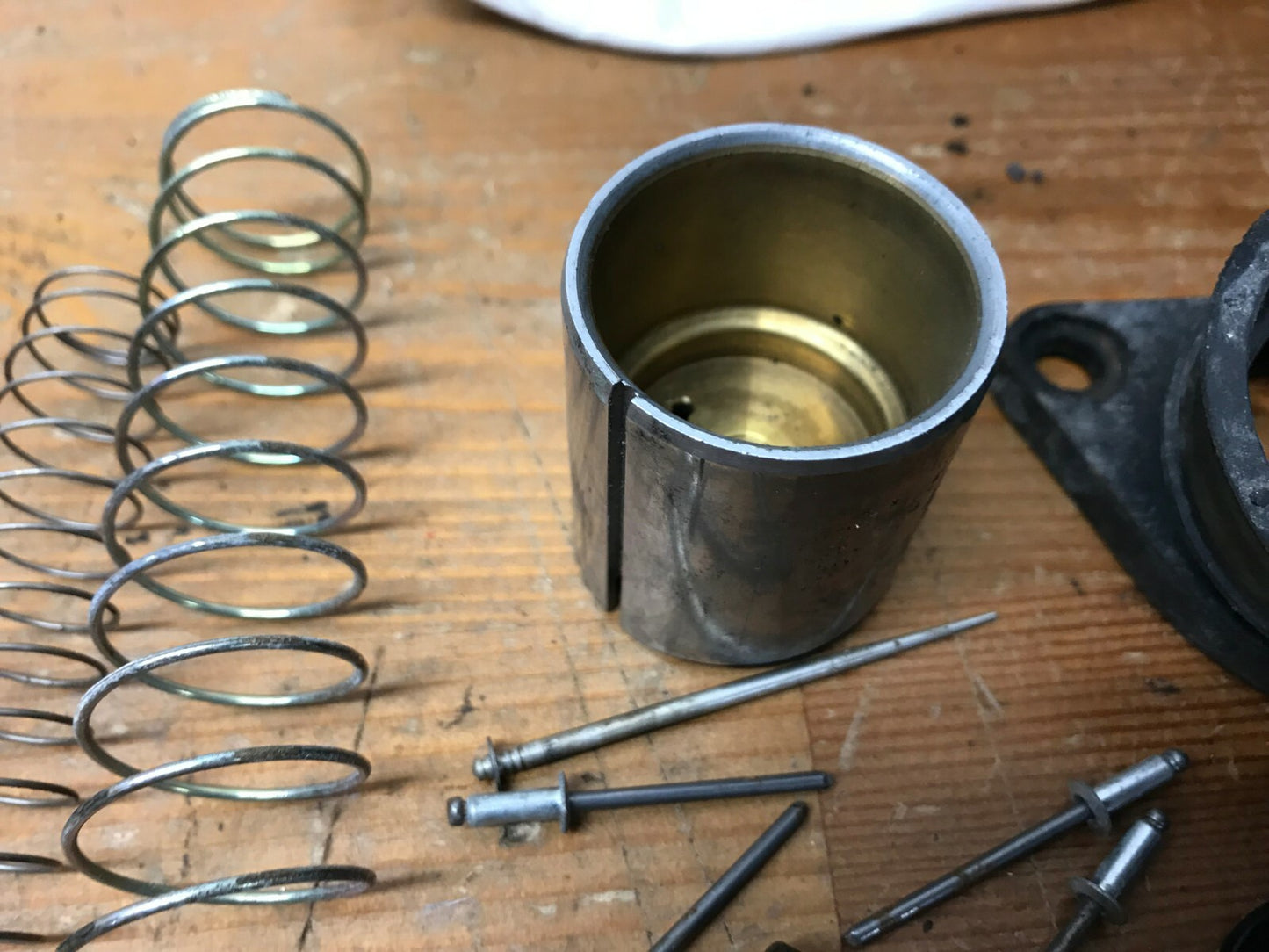 Harley-Davidson Shovelhead FX Carburetor Carb Parts Lot Springs Thrott