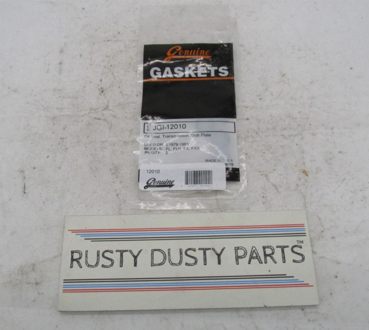 Lot of 4 Harley Davidson James Gasket Genuine Shift Shaft Cover Seals JGI-12010