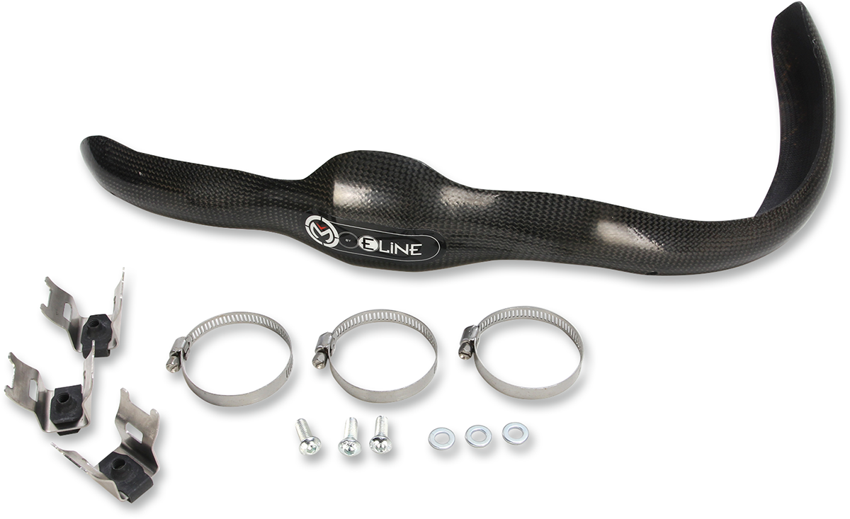 Moose Racing Pipe Guard by E Line for 4-Stroke Exhaust FMF Megabomb 1861-1178