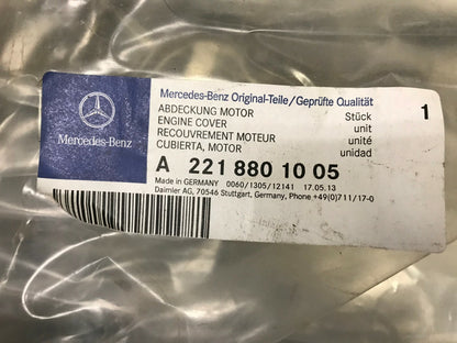 Mercedes Benz S W221 Front Bonnet Hood Guard A2218801005 GENUINE NEW
