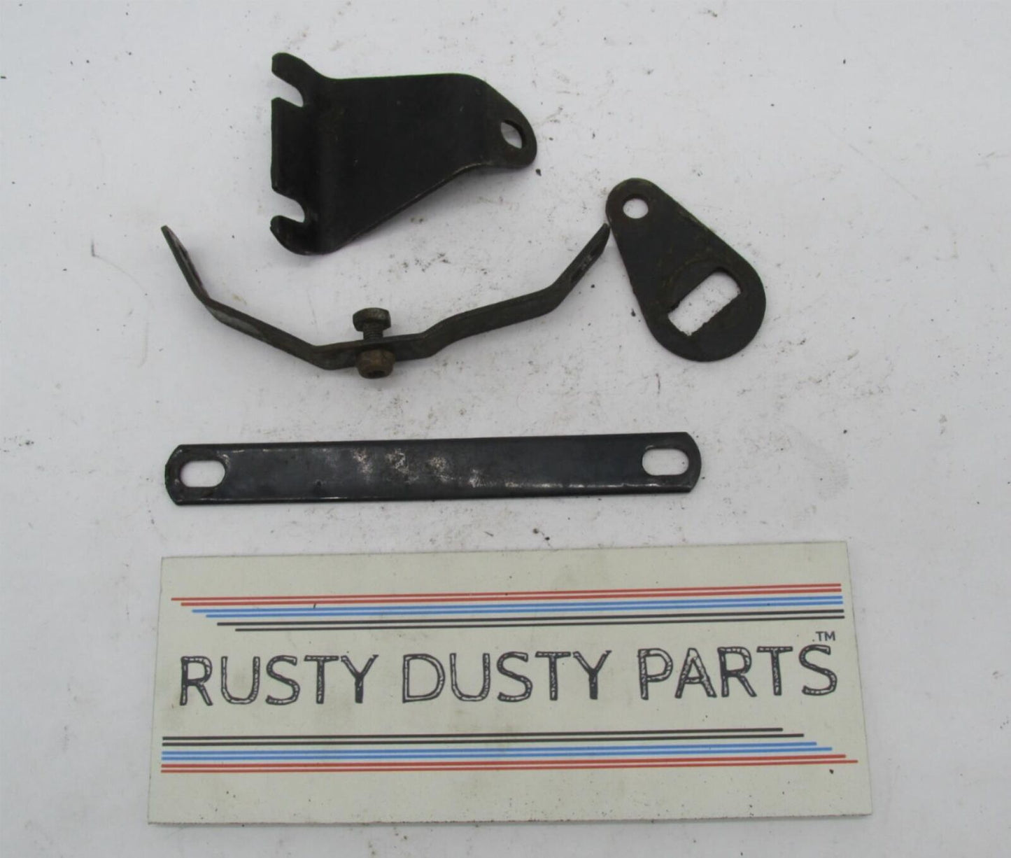 Mixed Lot of Vintage Triumph BSA British Motorcycle Fender Brackets Hardware