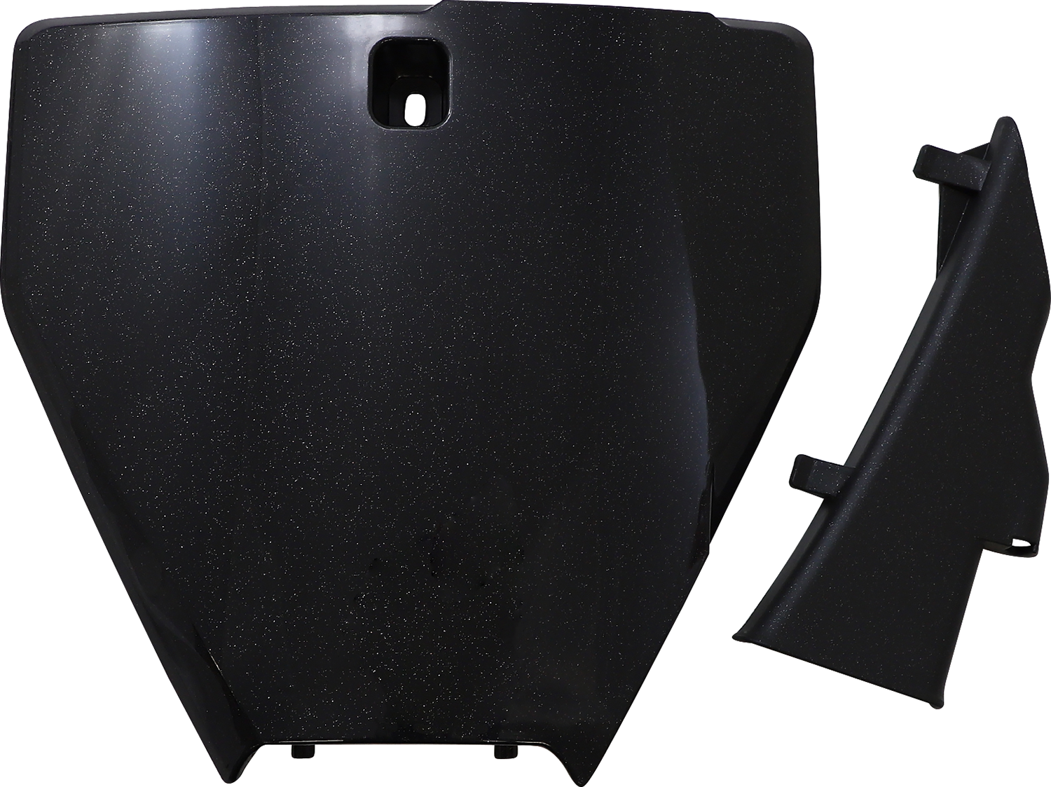 Acerbis Front Number Plate Black/Metallic 2726577440