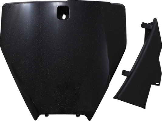 Acerbis Front Number Plate Black/Metallic 2726577440