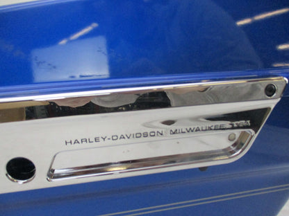 Harley Davidson Genuine NOS  Blue Right Saddlebag w/ Silver Pinstripe 90898-07CH
