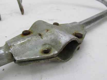 Vintage Chrome Patina Motorcycle Crash Engine Guard Bar Triumph Honda Yamaha CZ