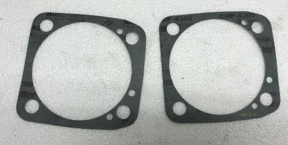 Pair (2) 3 5/8in Big Bore Cylinder Base Gasket Twin Power Gasket 16777