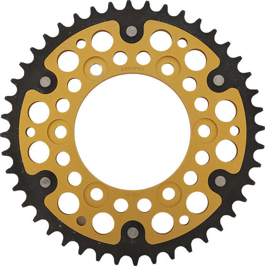 Supersprox Rear Stealth Sprocket 44T Gold RST-735-44-GLD