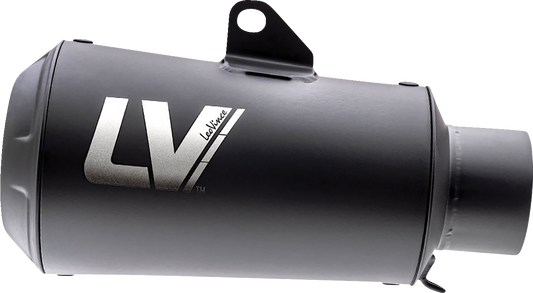 Leo Vince Universal LV-10 Full Black Slip-On Muffler Full Black 9746FB