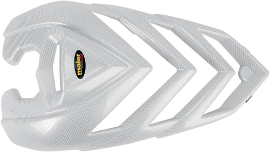 Maier Mfg Hood White Carbon Fiber 19006-31