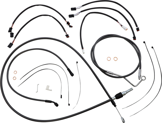 Magnum Black Pearl Designer Handlebar Installation Kit 4871131