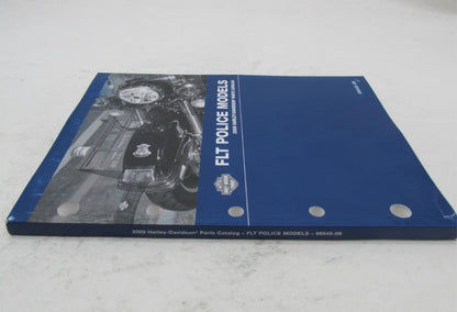 Harley-Davidson Official Factory 2009 FLT Police Models Parts Catalog 99545-09