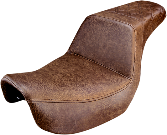Saddlemen Step-Up Rear LS Seat Brown 806-04-173BR