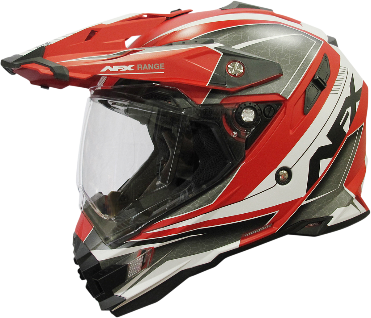 AFX FX-41 Range Helmet Matte Red Small 0140-0066