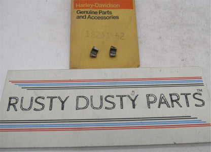 Lot of 2 Harley-Davidson Aermacchi Genuine NOS Valve Key Keepers 18231-62