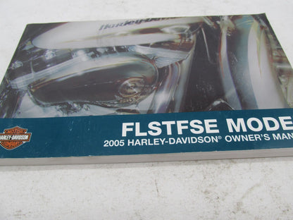 Harley-Davidson Official Factory 2005 FSLTFSE Owner's Manual 99487-05