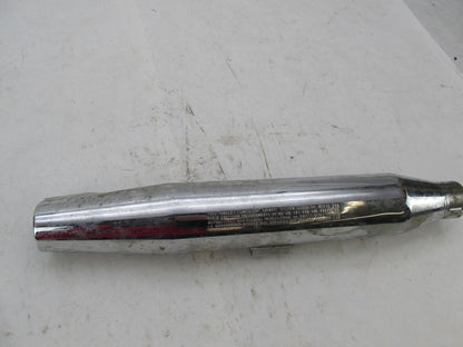 Harley Davidson Chrome Exhaust Fish Tail Softail Heritage Muffler 65898-95