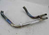 Harley Davidson Genuine Stock Softail Exhaust Headers Pipes no Heat Shields