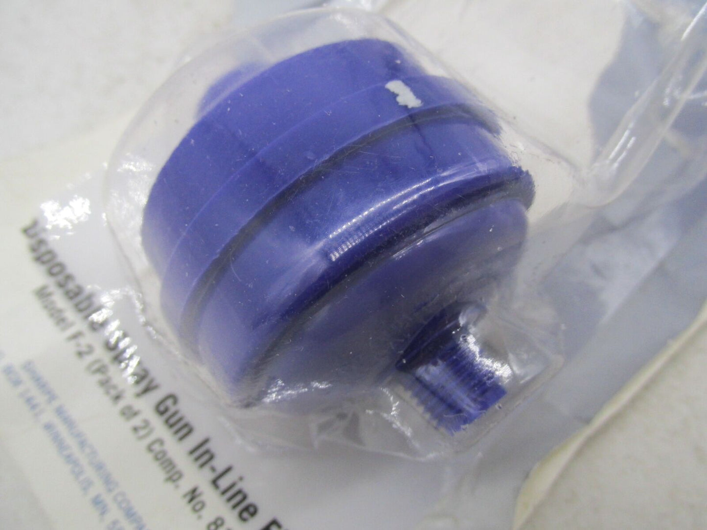 Sharpe Disposable In-Line Spray Gun Filter 8100