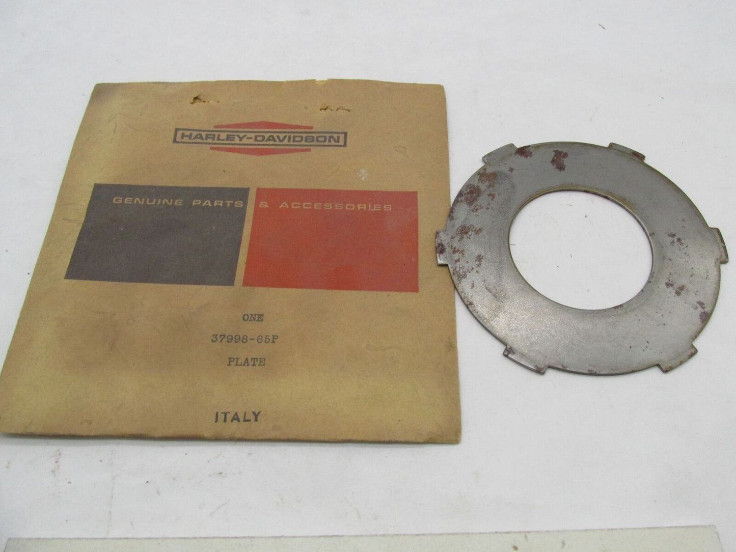 Harley-Davidson Genuine NOS Aermacchi M50 M50S M65 Clutch Drive Plate 37998-65P