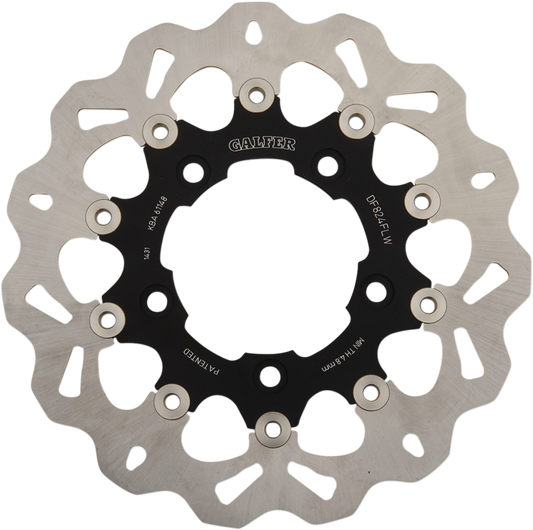 Galfer Full-Floating Wave Brake Rotors Rear DF824CW