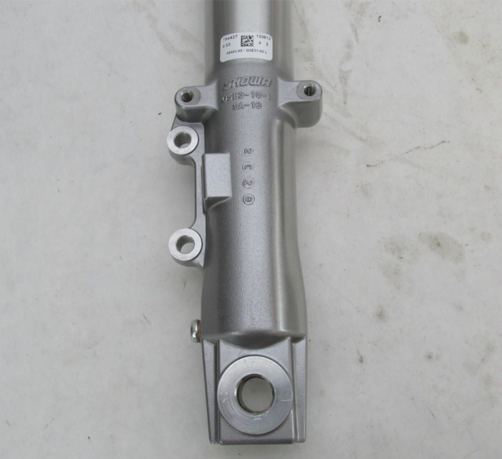 Harley Davidson Genuine Stock Left Lower Fork Leg Slider 46495-09 G5B3-10-L
