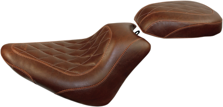 Mustang Wide Tripper Solo Rear Seat Brown 76767