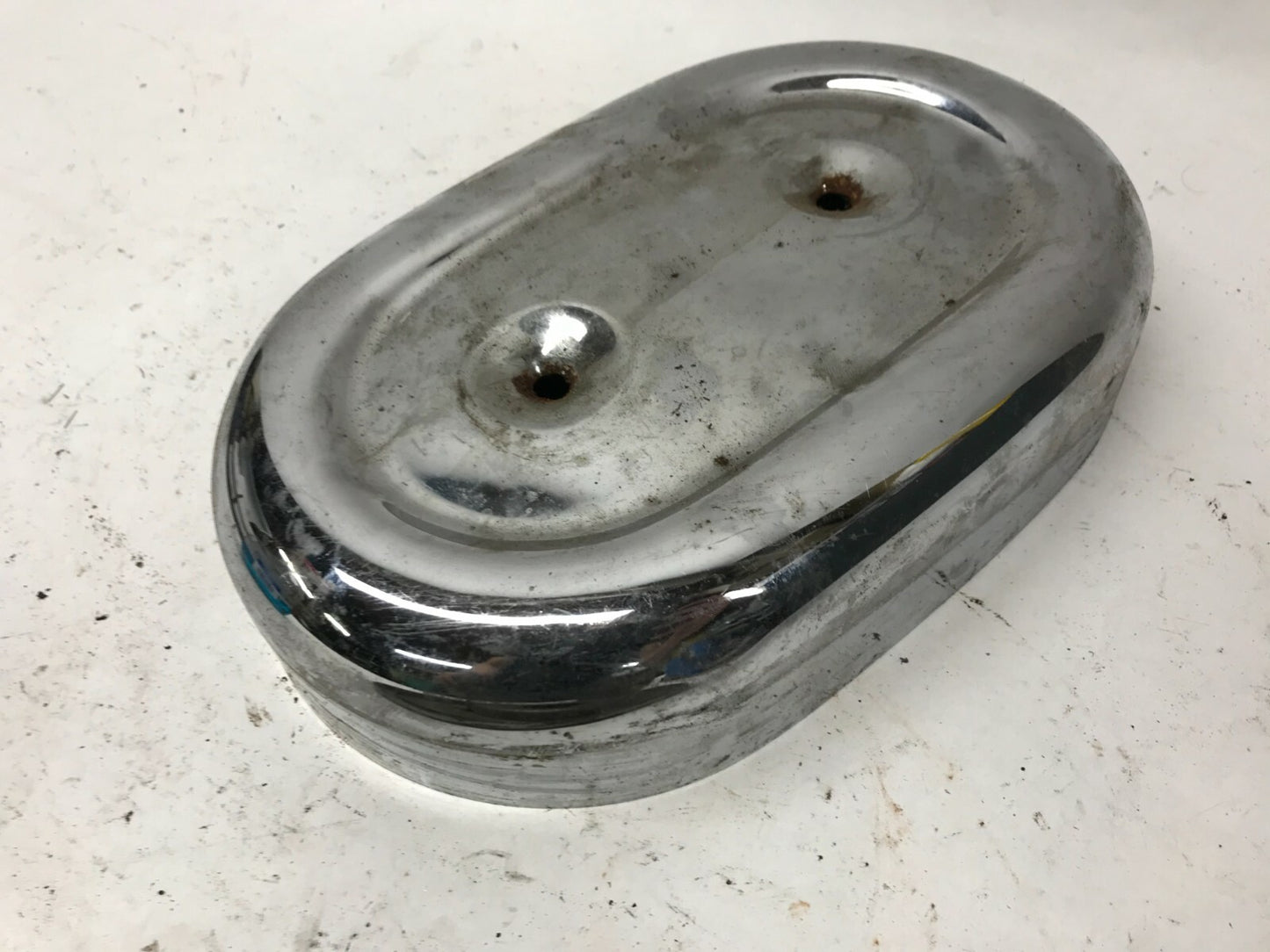 HARLEY SPORTSTER IRONHEAD 1966-69 AIR CLEANER Intake Backing plate & C