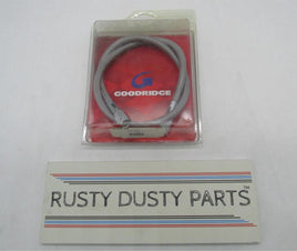 NOS Custom Chrome Goodridge 23 Inch Clear Coat Universal Brake Line 14156