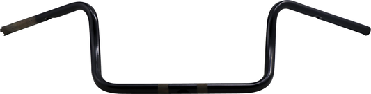 Drag Specialties 1" Touring Handlebars Gloss Black 10" Ape Hanger