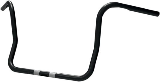 Khrome Werks 1in. Handlebar 12in. Ape (Drilled) - Black 300824