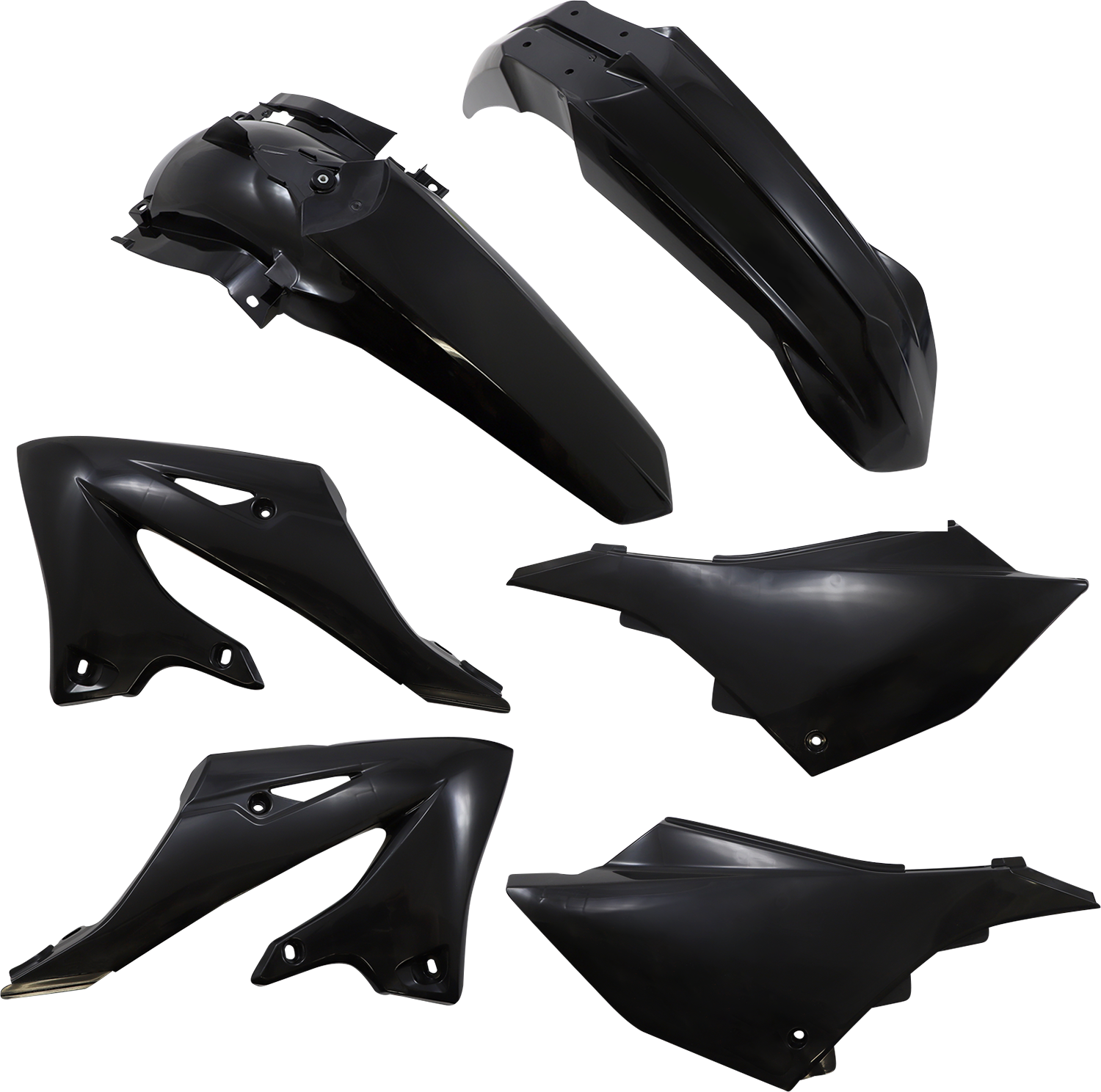 Acerbis Standard Body Replacement Plastic Kit Black 2936160001