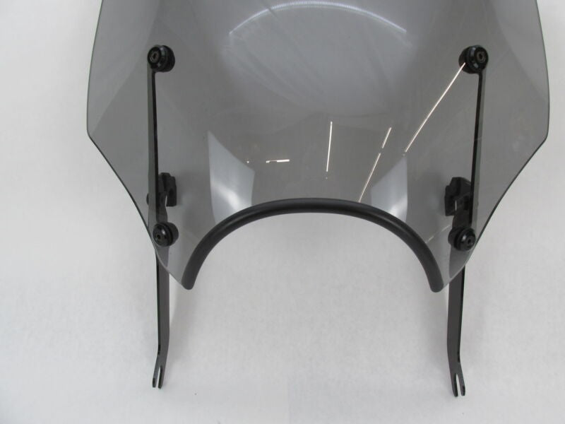 Memphis Shades Harley Sportshield El Paso Smoke Windshield w/ Brackets MEP5273