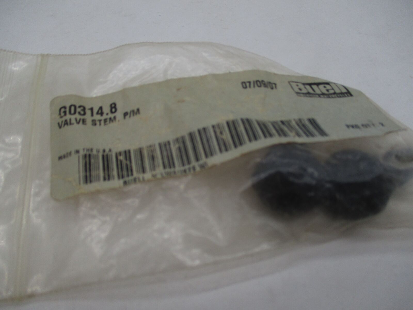 Lot of 2 Harley Davidson Buell Genuine NOS Valve Stems G0314.8