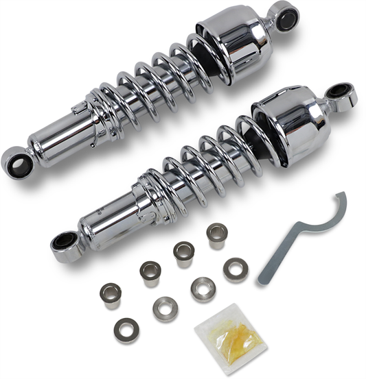 Drag Specialties Replacement Shock Absorbers 12.5" Chrome 1310-1835