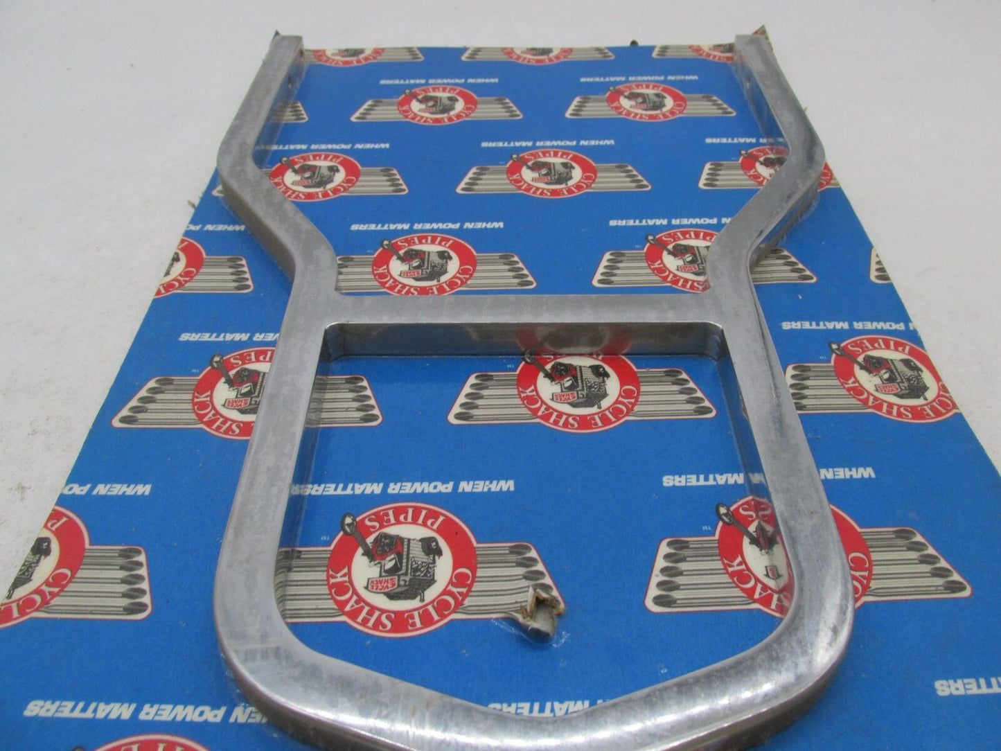 Cycle Shack Honda Shadow ACE Sabre Chrome Sissy Bar Backrest 10" x 14.5"