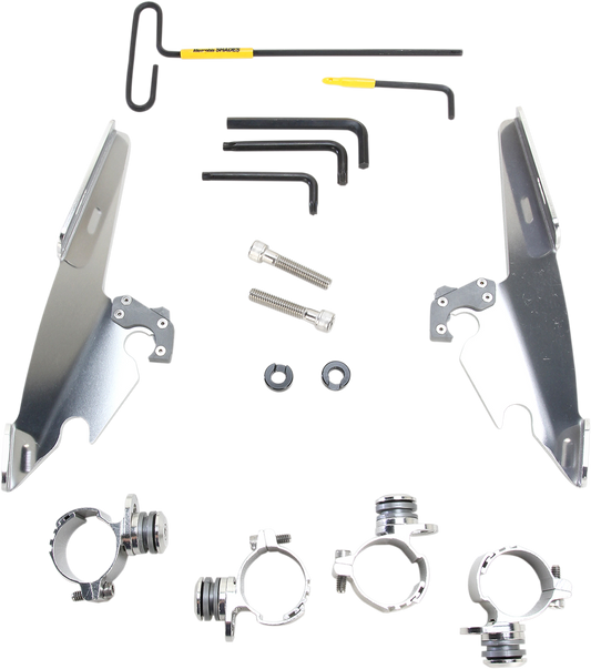 Memphis Shades Trigger-Lock Mount Kit for Batwing Fairing MEK2009