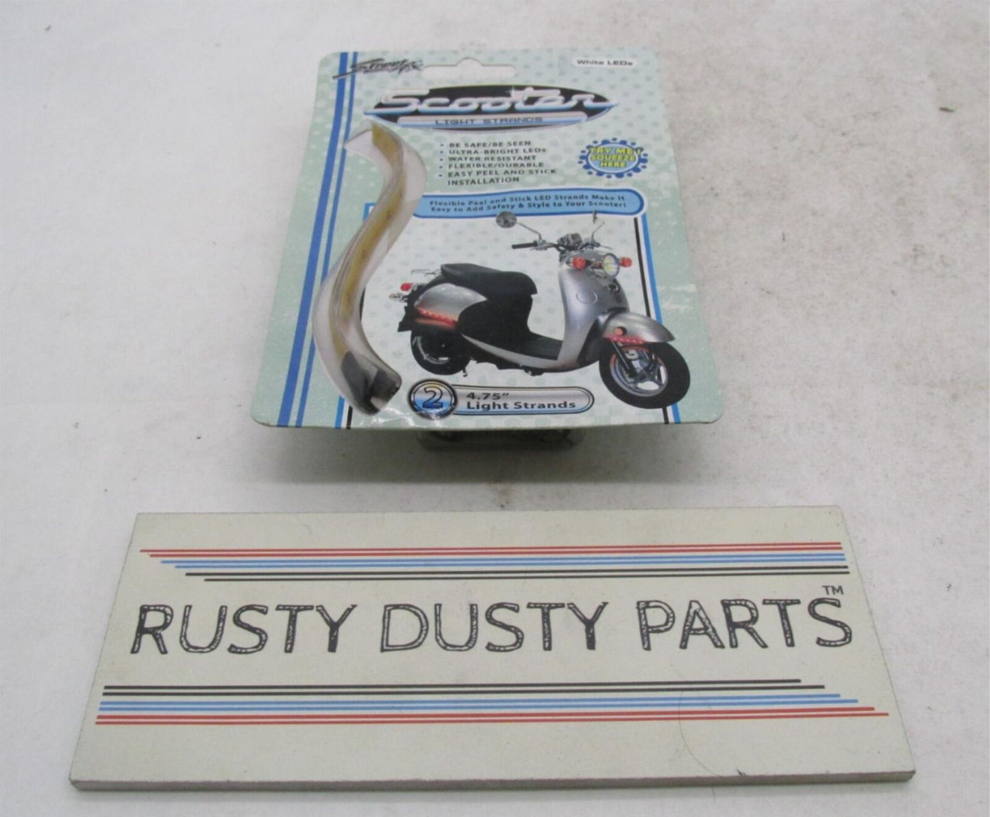 Street FX Scooter Motorcycle LED White Mini Light Strands Strips