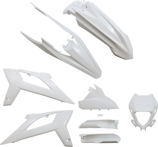 Acerbis Full Body Replacement Plastic Kit White 2936266812