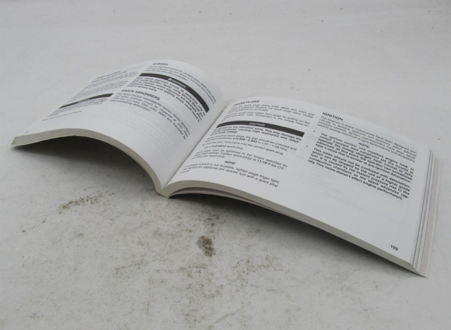 Harley-Davidson Official Factory 2001 Dyna Owner's Manual Book 99467-01