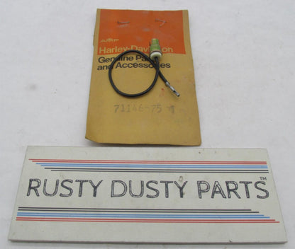 Harley-Davidson Genuine NOS Dyna Sportster XL FX Bulb Socket & Wire 71146-75