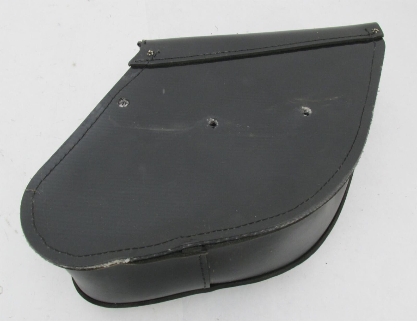 The Leatherworks Harley Davidson Single Left Side Saddlebag with Hardware