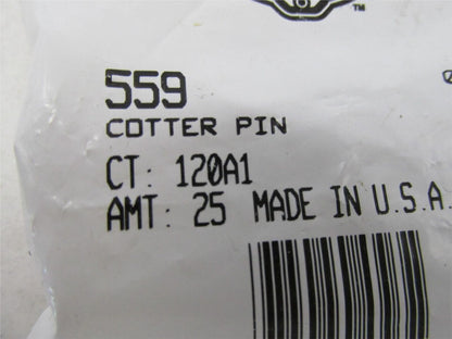 Lot of 17 Harley-Davidson Genuine NOS Cotter Pins 559