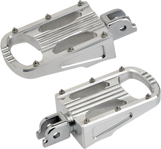 BILTWELL Punisher Footpegs Polished Driver 7006-303-03