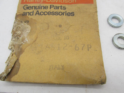 Lot of 4 Harley Davidson Genuine NOS Aermacchi Head Bolt Washers 16612-67P