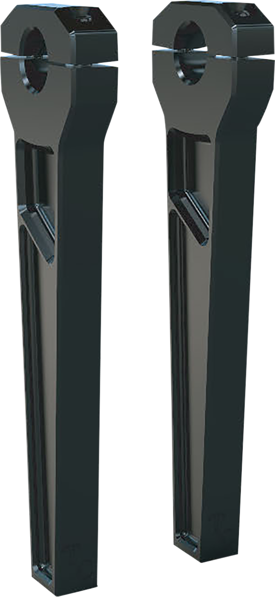 Todd's Cycle 1" Clamping Riser 10" Rise Black TD-R11-10B